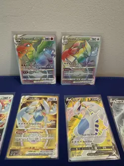 Lugia Lot Plus Rainbow Charizard, English Pokemon Cards - Image 3