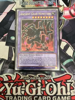 Ancient Gear Howitzer Quarter Century Secret Rare RA03-EN035 Yugioh - Image 1