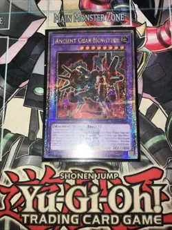 Ancient Gear Howitzer Quarter Century Secret Rare RA03-EN035 Yugioh - Image 2