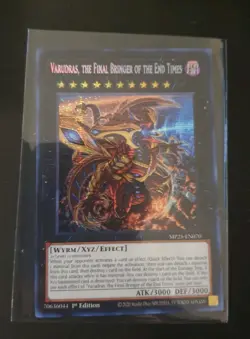 Varudras, the Final Bringer of the End MP25-EN070 Prismatic Secret Rare Yugioh - Image 1