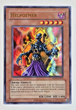 Yugioh Helpoemer Ultra Rare RP02-EN074 Retro Pack 2 - Image 1