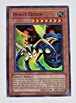 Yugioh Insect Queen Super Rare RP02-EN088 Retro Pack 2 - Image 1