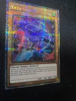 Yata Garasu 1st Edition BLCR-EN098 Yugioh Battles Of Legend Starlight Rare - Image 3