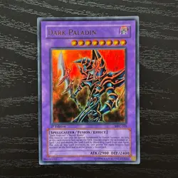 2004 Dark Paladin MFC-105 1st Edition Ultra Rare YuGiOh Card Asia English Holo - Image 1