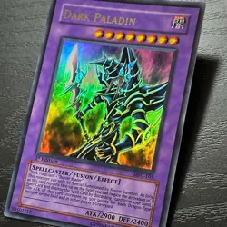 2004 Dark Paladin MFC-105 1st Edition Ultra Rare YuGiOh Card Asia English Holo - Image 3