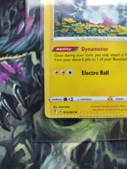 2021 Pokemon Evolving Skies Flaaffy Error Card Crimp 55/203 - Image 5