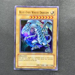 NM 3 card Blue-Eyes White Dragon JMP-001 Ultra Rare YuGiOh 1220 - Image 4