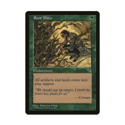 Root Maze MTG Tempest Rare LP Lightly Played Single Card - Image 1
