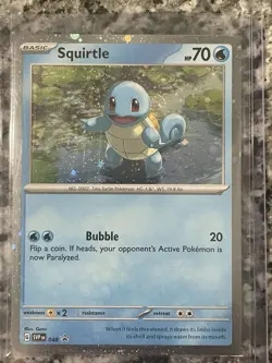 3 Card Set Bulbasaur Charmander Squirtle 151 Poster Collection Box Promo swirls - Image 2