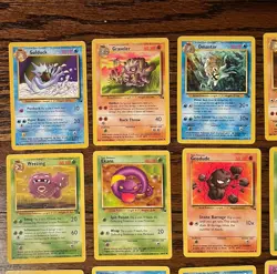 Pokemon TCG 1999 - Fossil Set LOT of 20 Cards (Uncommon + Common) NO DUPLICATES - Image 2