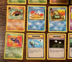 Pokemon TCG 1999 - Fossil Set LOT of 20 Cards (Uncommon + Common) NO DUPLICATES - Image 4