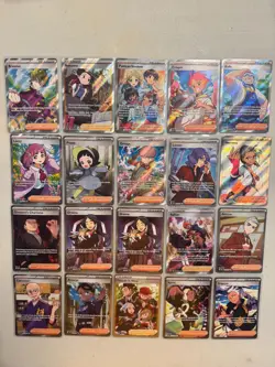 Pokemon Full Art Trainer Card Lot - ALL NM+ - Image 1