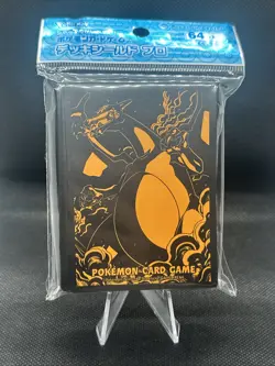 Japanese Pokemon Center Exclusive Charizard Card Sleeves -BRAND NEW- US Seller - Image 1