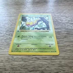 Pokemon Card - Weedle Base Set (Shadowless) 69/102 1st Edition -(Excellent) - Image 2