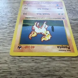 PL - 1st Edition Shadowless Pokemon Card Base Set 60/102 Ponyta (excellent) - Image 3