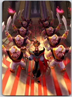 Center Bottom Palace Puzzle/Insert/Art Card 2025 Disney Lorcana Reign of Jafar - Image 1