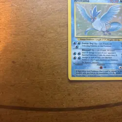 Articuno Holo Fossil 2/62 Pokemon Card Unlimited 1999 NM - Image 5