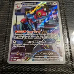 Pokemon Porygon-Z TCG Holo Illustration Rare Card Paradox Rift 214/182 - Image 2