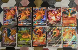 Charizard Pokemon Holo Lot of 10 Charizard V, Charizard EX Charizard GX Mint - Image 2