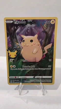 The Pokemon Company Pikachu 005/025 Celebrations 25th Holo Rare 2021 - Image 1