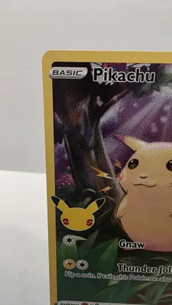 The Pokemon Company Pikachu 005/025 Celebrations 25th Holo Rare 2021 - Image 2
