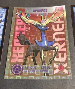 XERNEAS - POKEMON TCG POKEDEX EDITION LEGENDARY FOIL CARD - Image 1