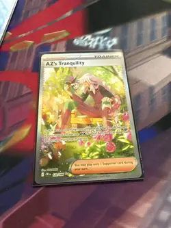 AZ's Tranquility 120/86 SIR Special Illustration Rare Pokemon Chaos Rising NM - Image 3