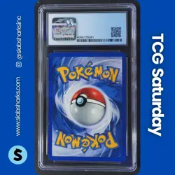 2000 POKEMON GYM HEROES 1ST EDITION #57/132 MISTY'S TENTACOOL CGC 8.5 - Image 2
