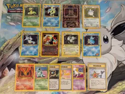 Vintage Pokemon Card Lot WOTC Holo Base Fossil Promo Ancient Mew Banned Misty - Image 1