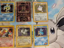 Vintage Pokemon Card Lot WOTC Holo Base Fossil Promo Ancient Mew Banned Misty - Image 3