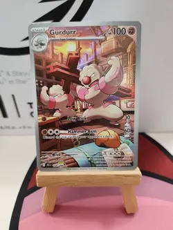 Pokemon Gurdurr Holo Black Bolt Sv Black Bolt 126/086🔥 - Image 1