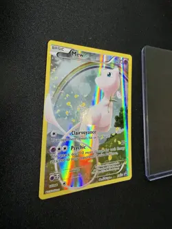 Pokemon Mew XY110 XY Black Star Promo Holo English 2016 Full Art 💎NM💎 - Image 2