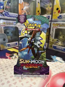Pokemon TCG: Sun and Moon Guardians Rising Sleeved 4 Pack Complete Art Set - Image 3