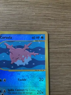 Pokemon TCG - Corsola Reverse Holo 102/165 - Expedition - 2002 English - Image 4
