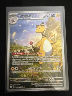 Ampharos 090/086 Illustration Rare Pokemon TCG: Chaos Rising - English - Image 1