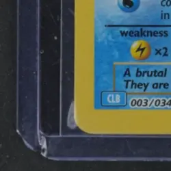 2023 POKEMON CLASSIC COLL. BLASTOISE & SUICUNE EX DECK #003/034 BLASTOISE HOLO - Image 4