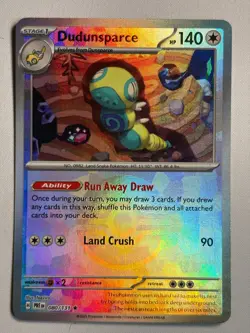 Pokemon TCG: Dudunsparce (Poke Ball Pattern) 080/131 -- Sv: Prismatic Evolutions - Image 1