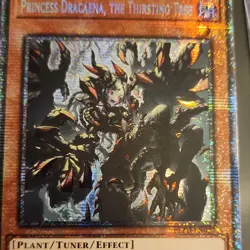 Konami Yu-Gi-Oh! Princess Dracaena, the Thirsting Tree(Starlight Rare)BLZD-EN024 - Image 1