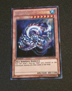 Yu-Gi-Oh! TCG Levia-dragon - Daedalus LCYW-EN249 Secret Rare 1st Ed NM - Image 1