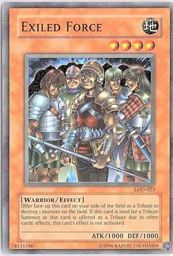 Exiled Force Super Rare Legacy of Darkness LOD-023 LP - Image 1