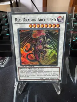 Red Dragon Archfiend CT07-EN025 2010 Collectors Tins Limited Edition MP YUGIOH - Image 1