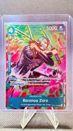 Roronoa Zoro (OP13-037) Adventure on Kami's Island Foil, Near Mint - Image 1