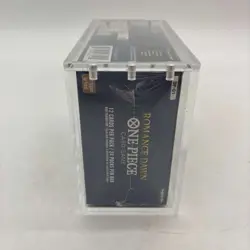One Piece TCG OP-01 Romance Dawn Booster Box SEALED WHITE BOTTOM w/Acrylic EN - Image 3