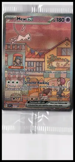 Mew ex SV: Scarlet & Violet Promo Cards #053 Near Mint or Better - Image 1