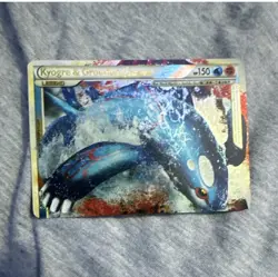 Pokemon Kyogre & Groudon Legend Holo LEGEND Card 150HP Shinji Higuchi - Image 1