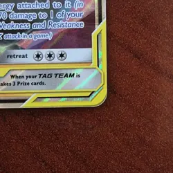 Pikachu & Zekrom GX 33/181 SM Team Up Ultra Rare TAG TEAM Holo Pokemon Card EN - Image 5