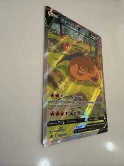 Pokemon TCG Charizard v SWSH260 Sword & Shield Black Star Promo Card - Image 2