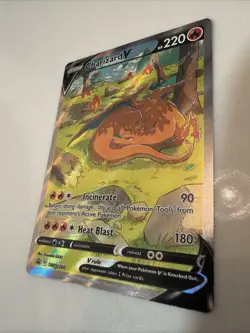 Pokemon TCG Charizard v SWSH260 Sword & Shield Black Star Promo Card - Image 3