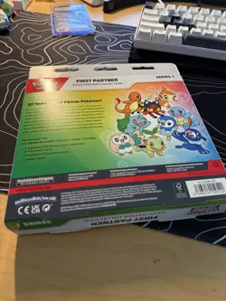 Pokemon TCG First Partner Illustration Collection Series 1 Box 3 Promo Cards NEW - Image 3