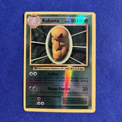 Pokemon TCG Kakuna XY Evolutions 6/108 Reverse Holo Card - NM - Image 1